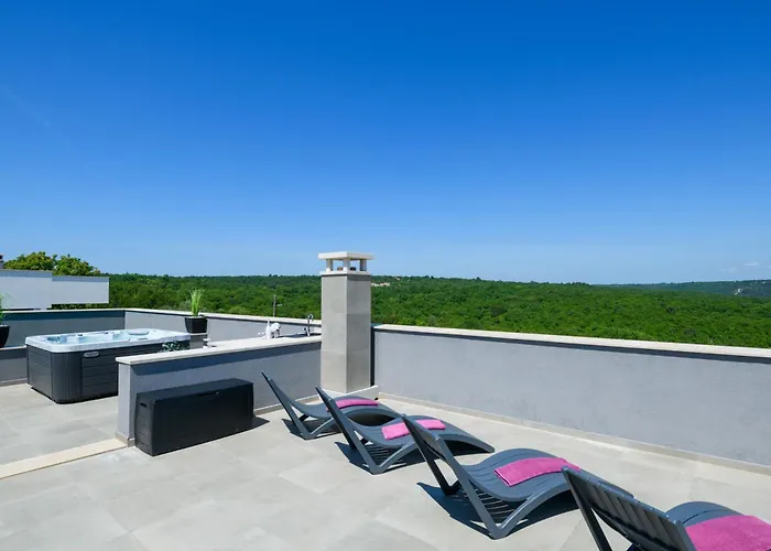 빌라 Abba - Meerblick, Luxus Und Komfort An Der Suedostkueste Istriens